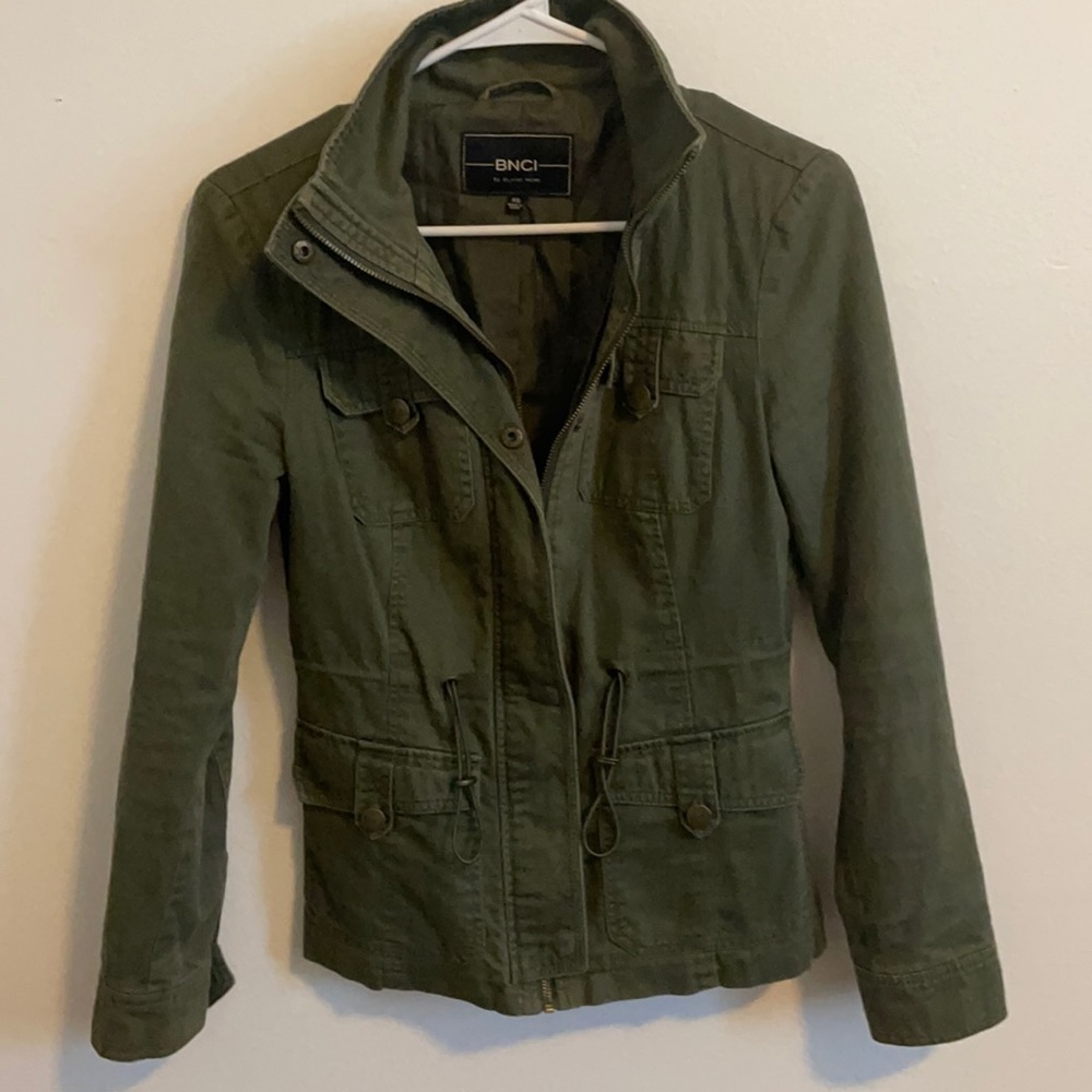 BNCI Blanc Noir green jacket size Xsmall in women’s.